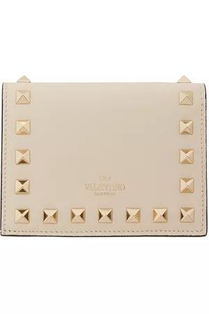 Off-white Wallets In Beige