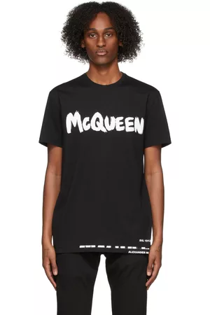 Alexander McQueen Men Short Sleeve - Logo T-Shirt