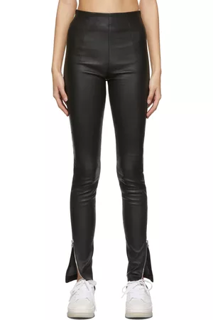 AMIRI Leather Trousers for Women sale - discounted price