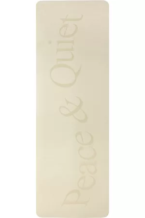 Museum Of Peace & Quiet Sports Equipment - Off-White Logo Yoga Mat