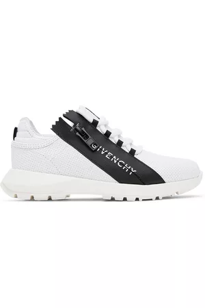 Givenchy Logo Strap Urban Street Low-Top Sneakers Leather White 1946261