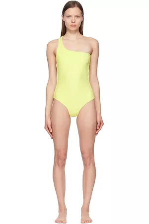 Jade Swim Women Swimsuits - Yellow Evolve One-Piece Swimsuit
