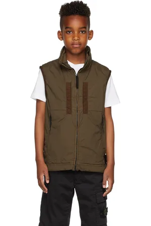 Girls shop khaki vest