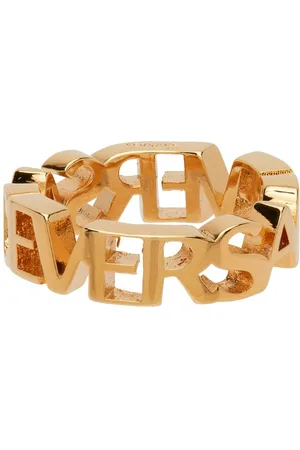 Versace vintage online logo ring