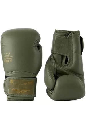 UNIQ Khaki Velcro Boxing Gloves