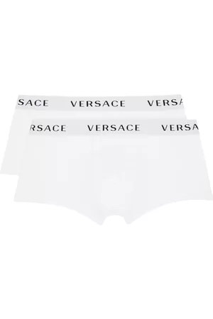 Versace Navy Greca Border Briefs • See best price »