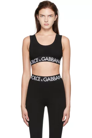 Dolce & Gabbana Women Socks - Black Cotton Bra