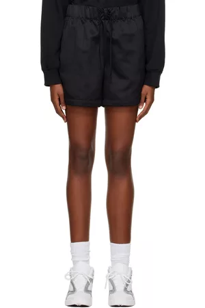 Nike Women Outfit Sets with Shorts - Black Heritage Lifestyle Shorts