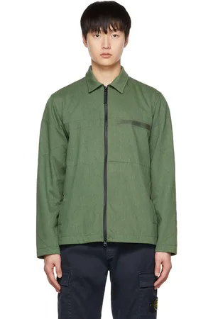 Mens stone clearance island shirt jacket