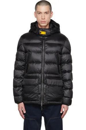 Parajumpers greg high cheap gloss down jacket black