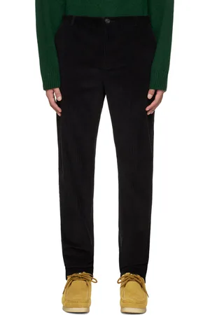 Buy Tapered Fit Corduroy Chino Trousers Online at Best Prices in India   JioMart