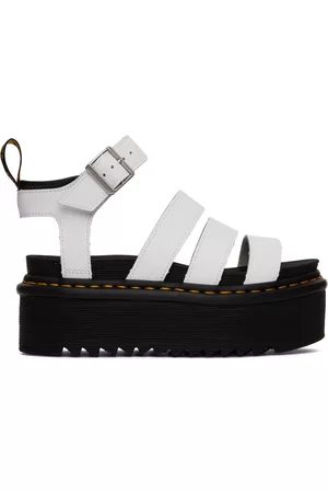 Mura Suicoke Leather Sandals in Black | Dr. Martens