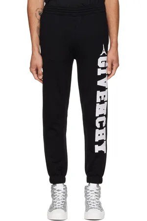 Givenchy Logo track trousers ($221) ❤ liked on Polyvore featuring  activewear, activewear pants, black, track pan… | Active wear pants,  Givenchy logo, Black trousers