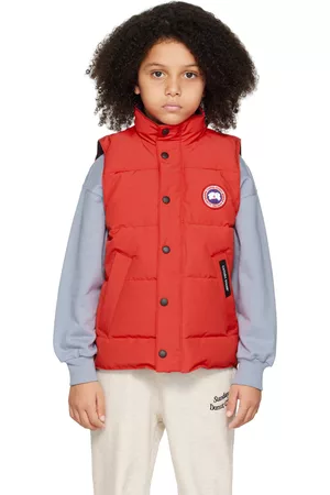 Kids canada goose body on sale warmer