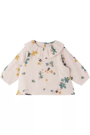 Petit Bateau Baby Pink Patterned Blouse