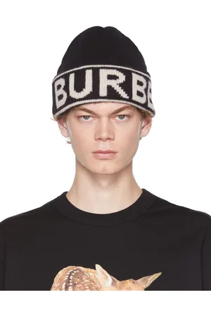 Burberry best sale beanie mens