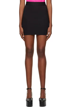 Dolce & Gabbana Women Rainwear - Black Elastic Miniskirt