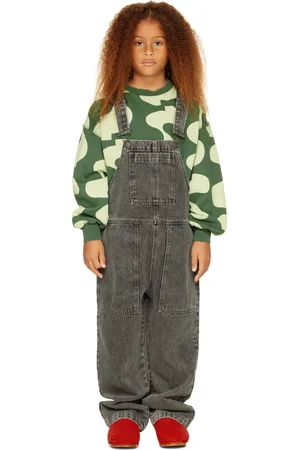 Kids on sale black dungarees