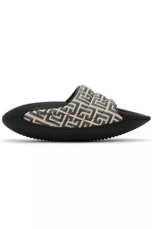 Balmain Black B-IT Sandals