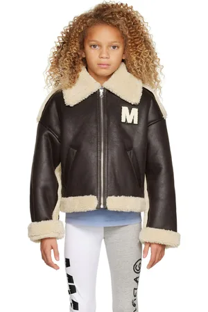 Girls Leather Jacket - Temu