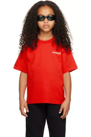 Balenciaga Kids Logo Tshirt  Kidss Girls clothes 414 years  Vitkac