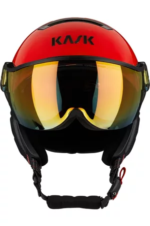 Kask Red Montecarlo Visor Snow Helmet