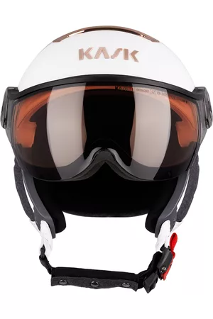 Kask White Chrome Visor Snow Helmet