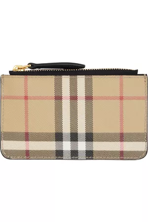 Burberry women's wallet coin case holder purse card bifold Halton brown :  Amazon.in: Bags, Wallets and Luggage