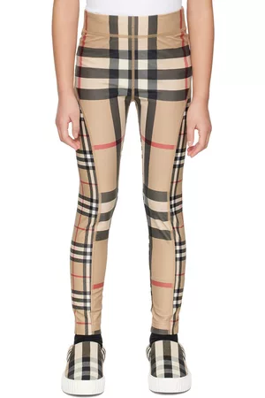 Beige Vintage Check Belvoir Leggings