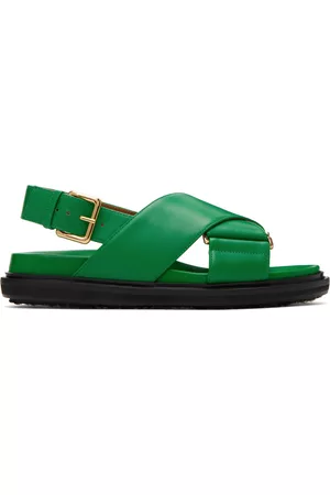 Woodland Men's Green Leather Sandals and Floaters - 9 UK/India (43 EU) :  Amazon.in: Fashion