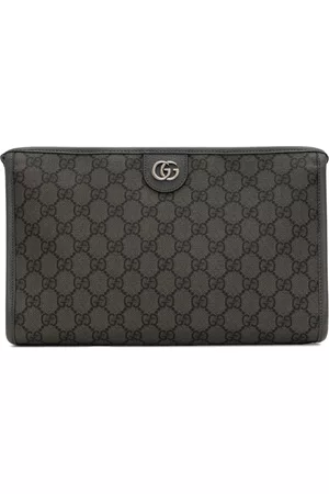 GG toiletry case with Interlocking G in black Supreme