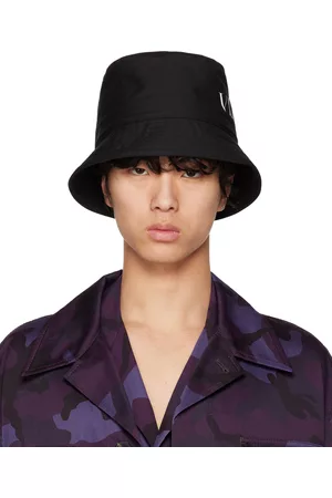 Toile Iconographe Nylon Bucket Hat for Man in Ebony