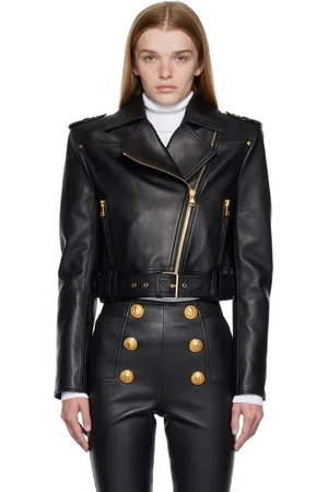 Balmain Jacket Jacket Men | Leather jacket men, Leather jacket, Mens jackets