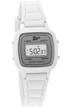 Titan By Titan Digital White Dial Plastic Strap Watch for Kids