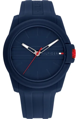 Tommy Hilfiger Quartz Analog Blue Silicone Strap for Men
