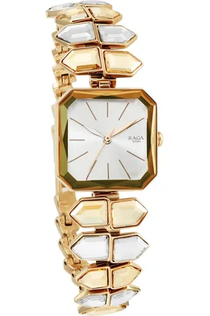 Titan Raga Love All Silver Dial Analog Metal Strap Watch for Women