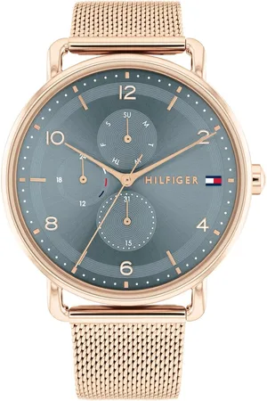 Tommy Hilfiger Quartz Multifunction Blue Stainless Steel Strap for Women