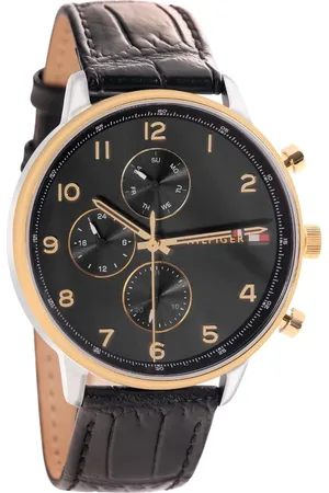 Tommy Hilfiger Multifunction Black Dial Watch for Men