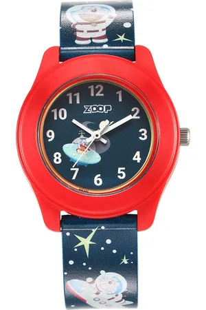 Titan By Titan Doraemon Quartz Analog Blue Dial Polyurethane Strap Kids Watch