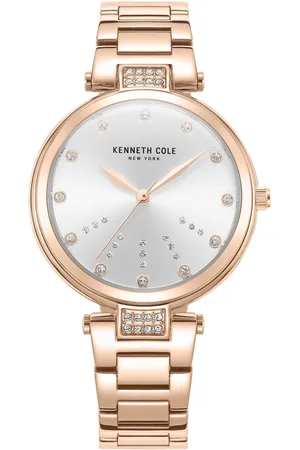 Kenneth Cole Quartz Analog Silver Dial Stainless Steel Strap Watch for Women