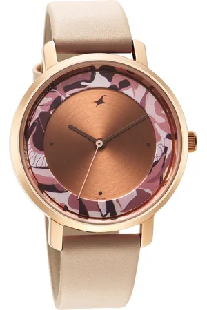 Fastrack Urban Camo Brown Dial Watch for Girls