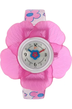 Titan By Titan Quartz Analog Silver Dial PU Strap Watch for Kids