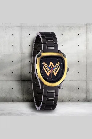 Fastrack Wonder Woman Quartz Analog Black Dial Metal Strap Watch for Girls