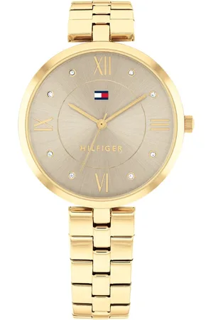 Tommy Hilfiger Quartz Analog Grey Stainless Steel Strap for Women