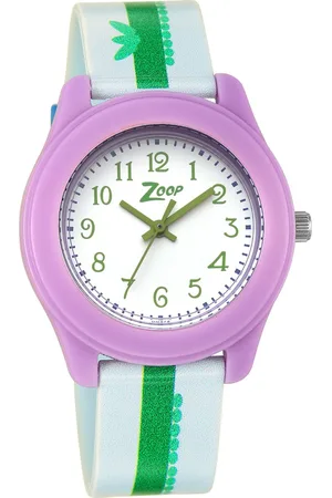 Titan By Titan Friends From Nature White Dial Plastic Strap for Kids