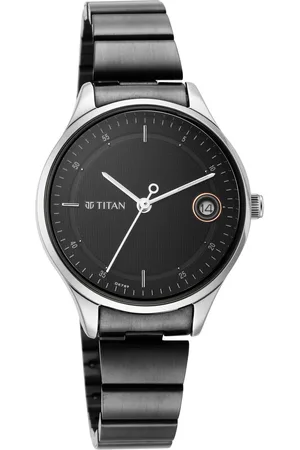 Titan Workwear Silver Dial Women Watch With Stainless Steel Strap