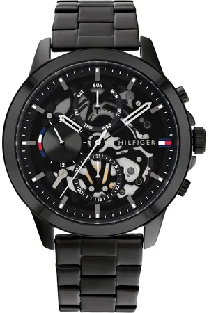 Tommy Hilfiger Men Black Dial Analog Watch