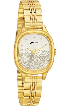 Sonata Linnea Silver Dial Women Watch With Stainless Steel Strap