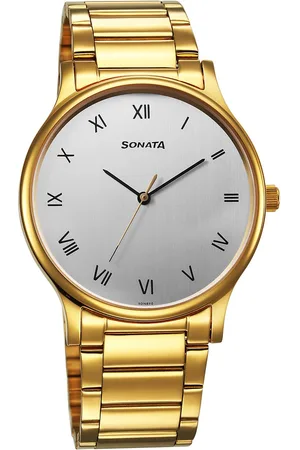 Sonata Quartz Analog Silver Dial Watch for Men