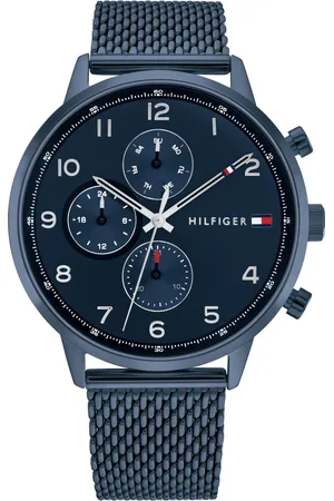 Tommy Hilfiger Multifunction Blue Dial Watch for Men